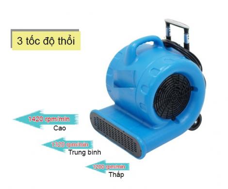 Quạt thổi khô sàn thảm hai chế độ nóng và mát Kumisai KMS 4200