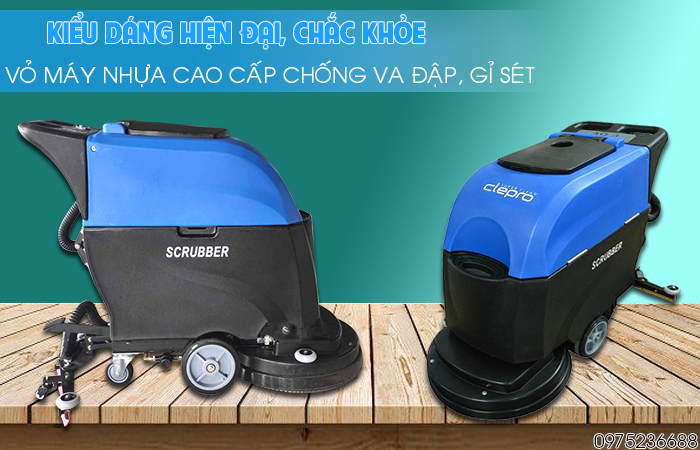 Clepro C50E thiết kế hiện đại, chắc khỏe chống va đập
