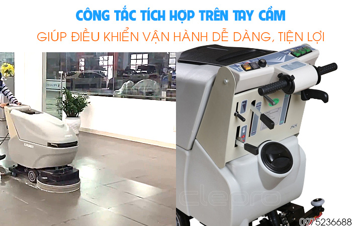 Công tắc Clepro C51B giúp điều khiển vận hành tiện lợi