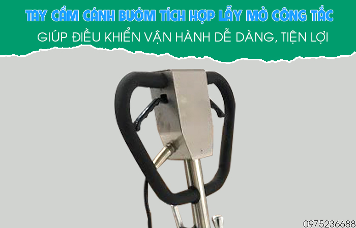 Tay cầm Smart Eco SE 77 giúp điều khiển vận hành tiện lợi