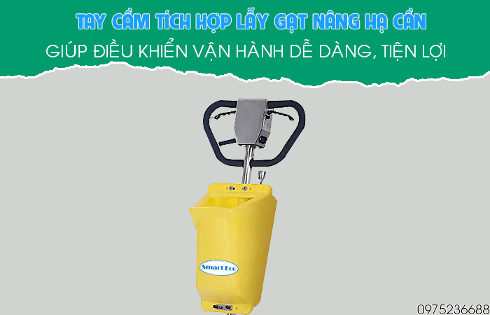 Tay cầm Smart Eco SE 98 giúp điều khiển vận hành tiện lợi