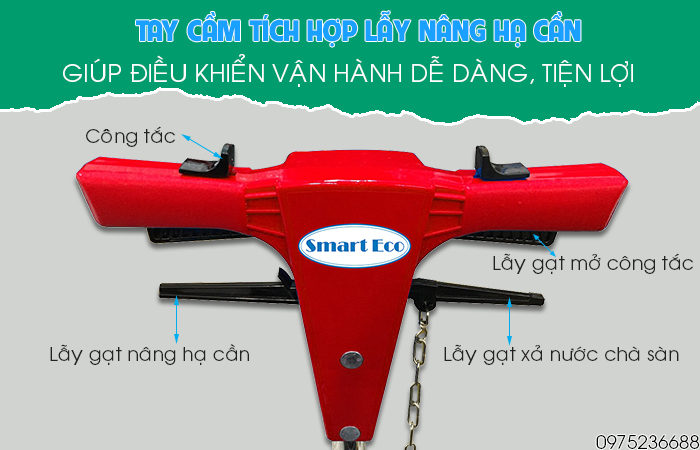 Tay cầm Smart Eco SE A-005 giúp điều khiển vận hành tiện lợi
