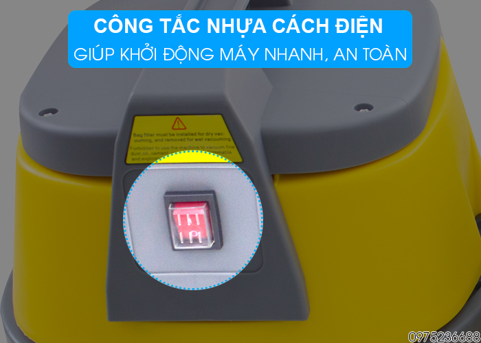 Công tắc cách điện HiClean HC 15