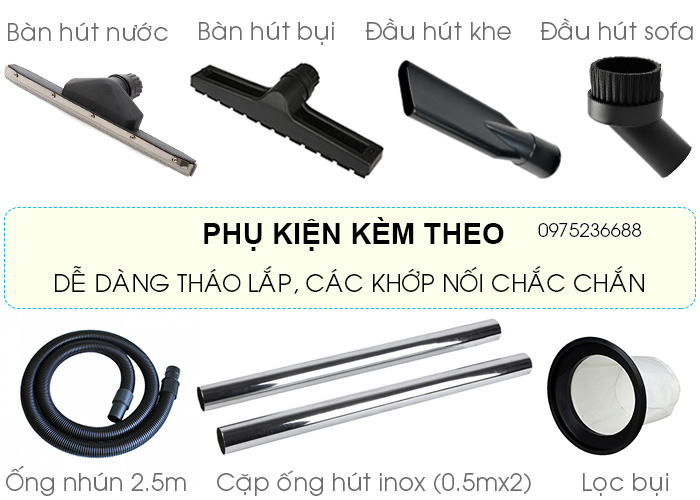Phụ kiện HiClean HC 15