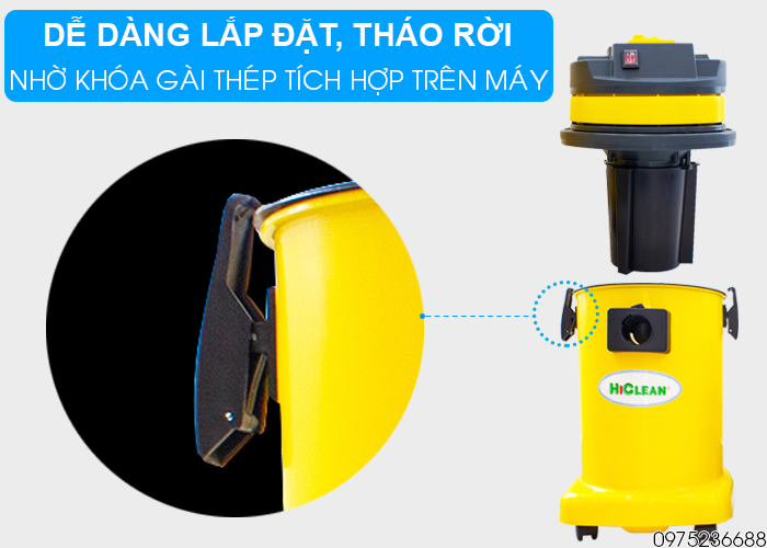 Khóa gài cố đinh Hiclean HC 30P