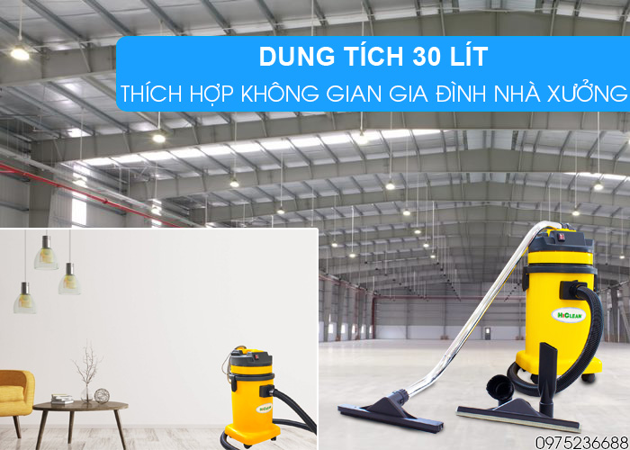 Hiclean HC 30P dung tích 30 lít