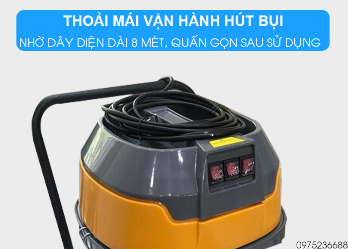 Dây điện HiClean HC 380 dài 8 mét