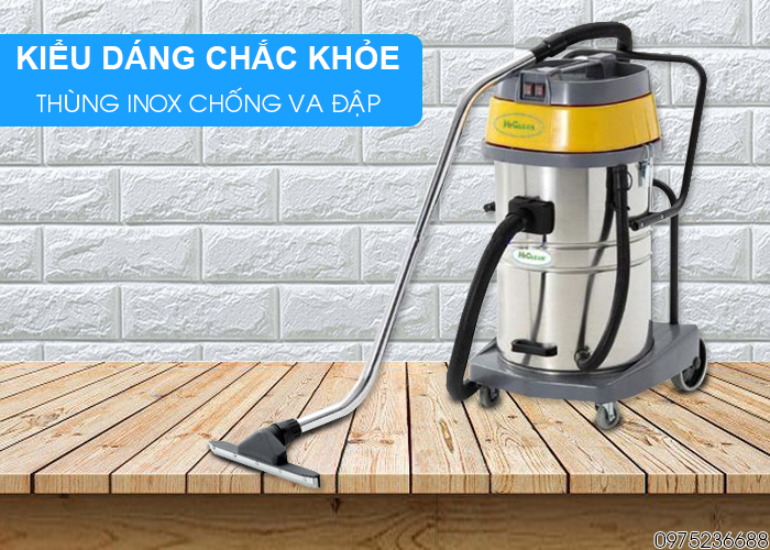 Thiết kế  Hiclean HC 70 inox chắc khỏe