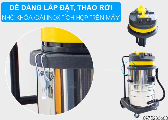 Khóa gài Hiclean HC 70W