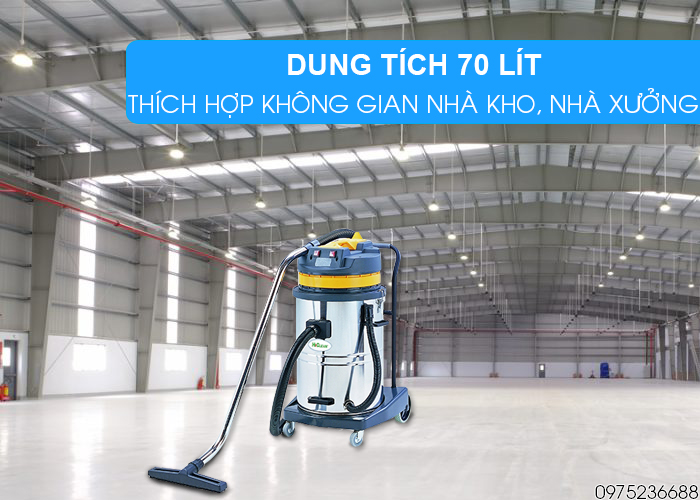 Hiclean HC 70W dung tích 70 lít