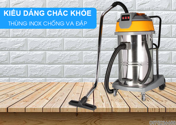 HiClean HC 80 thiết kế thùng inox