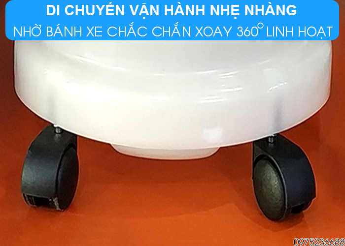 Máy hút bụi hút nước Smart Eco SE 1/40P di chuyển nhẹ nhàng