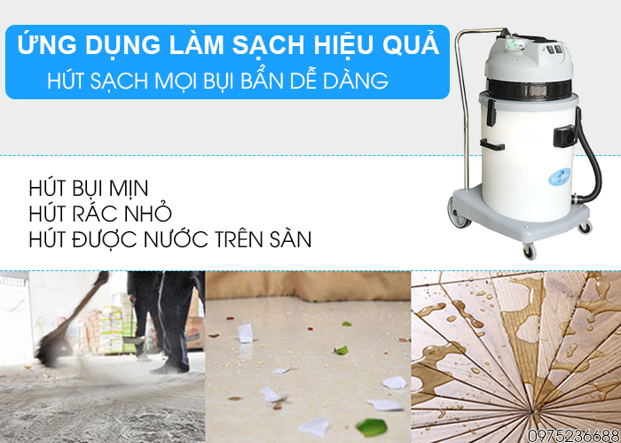 máy hút bụi smart eco se 60p hút mọi loại bụi