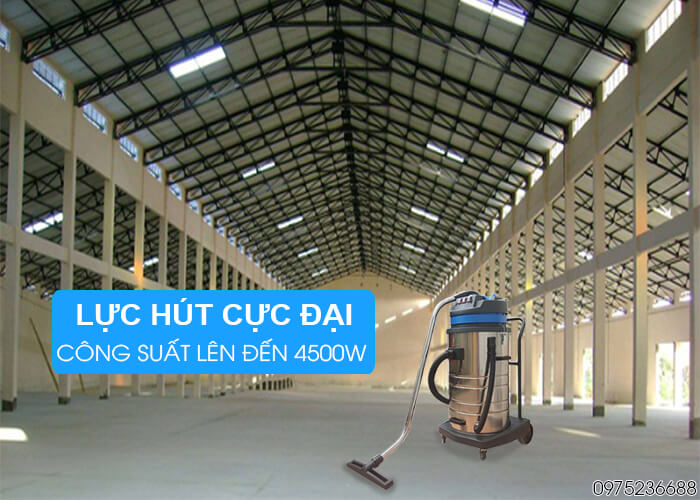 Máy hút bụi công nghiệp Smart Eco SE 80 lực hút cực đại