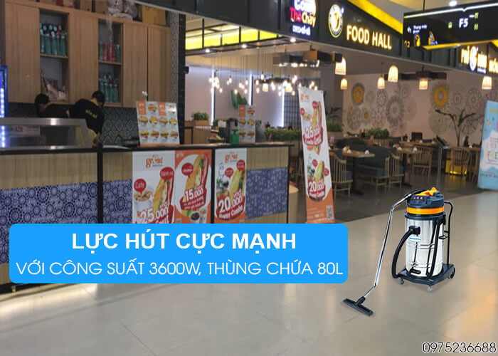 Máy hút bụi hút nước Smart Eco SE 803 lực hút cực mạnh