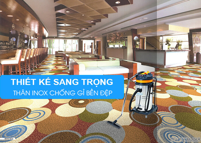 Máy hút bụi hút nước Smart Eco SE 803 thiết kế sang trọng