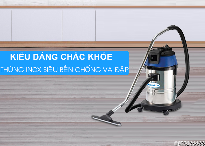 Máy hút bụi hút nước Smart Eco SE 1/40 kiểu dáng chắc khỏe