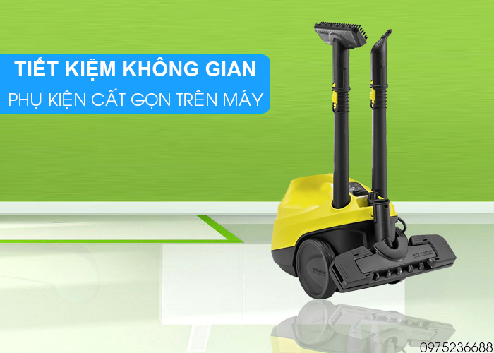 Karcher SC 3 EasyFix tiết kiệm không gian sinh hoạt