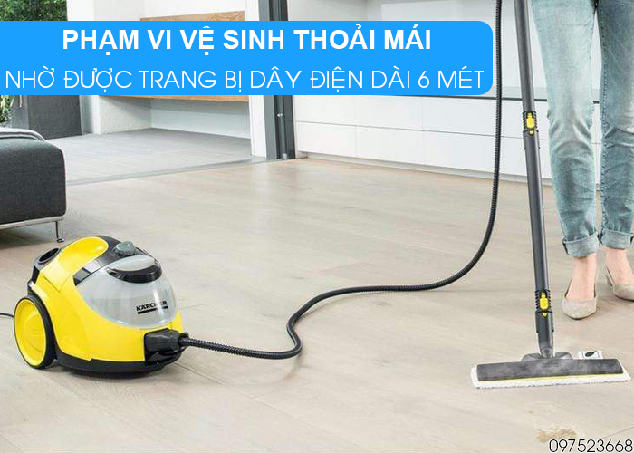 Dây điện Karcher SC 5 EasyFix dài 6 mét