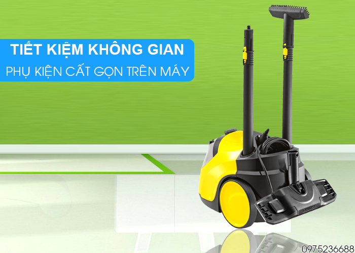 Karcher SC 5 EasyFix tiết kiệm không gian sinh hoạt