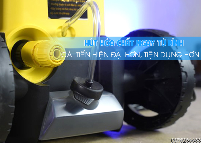 Karcher K2.360 hút hóa chất từ bình