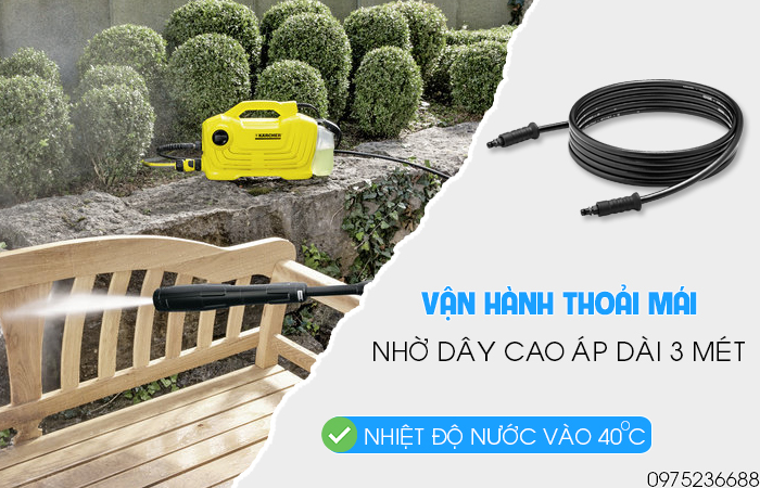 Dây cao áp Karcher K2 Classic SEA dài 3 mét