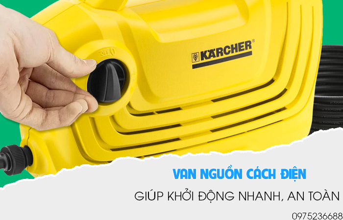 Van nguồn cách điện Karcher K2 Classic SEA