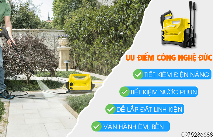 Ưu điểm Karcher K2 Horizontal