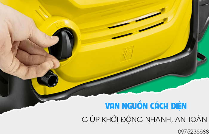 Van nguồn cách điện Karcher K2 Horizontal