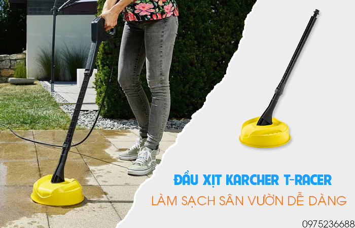 Karcher K2 Power Control Car & Home EU kết hợp đầu phun t-racer