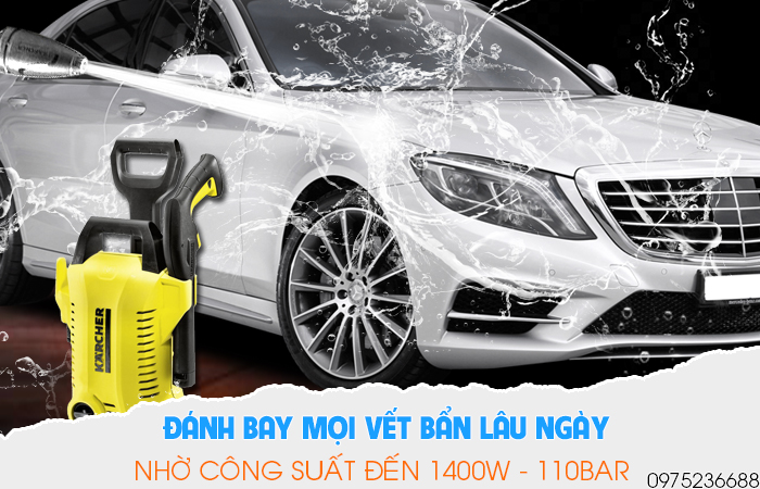 Karcher K2 Power Control Car & Home EU công suất mạnh mẽ 1400w