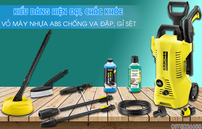 Karcher K2 Power Control Car & Home EU thiết kế hiện đại