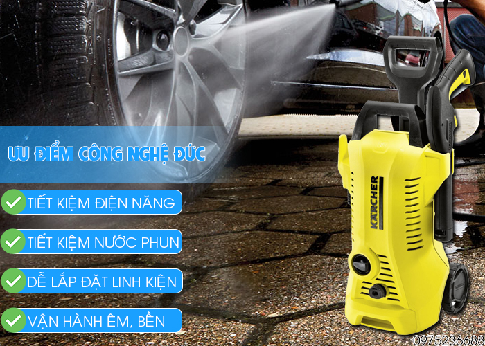 Ưu điểm Karcher K2 Power Control EU