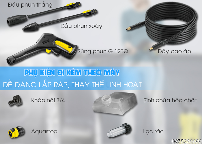 Phụ kiện Karcher K2 Premium Full Control