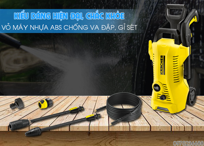 Karcher K2 Premium Power Control EU thiết kế hiện đại