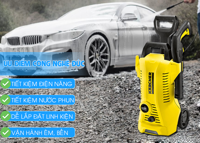 Ưu điểm Karcher K2 Premium Power Control EU