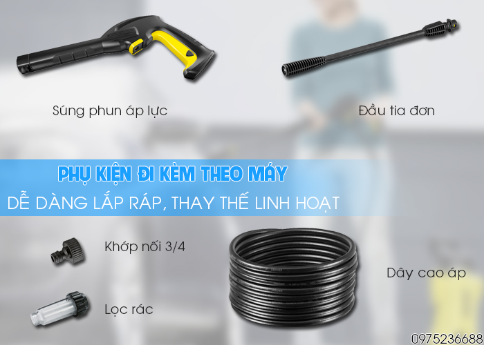 Phụ kiện Karcher K2 Universal OJ EU