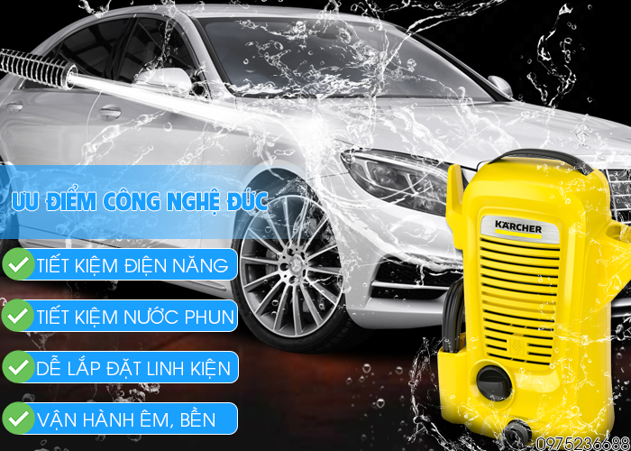 Ưu điểm Karcher K2 Universal OJ EU