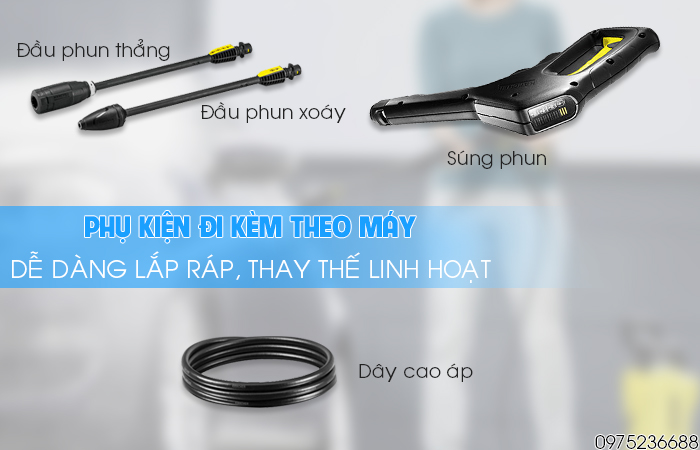 Karcher K3 EU ứng dụng đa năng