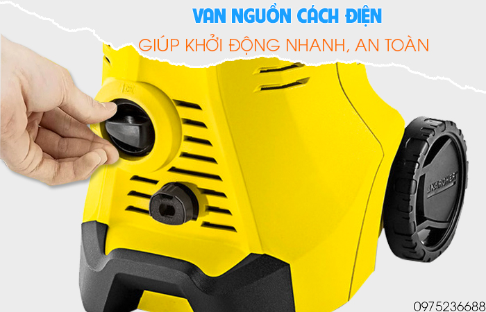 Van nguồn cách điện Karcher K3 Full Control EU