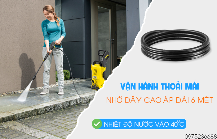 Dây cao áp Karcher K3 Power Control EU dài 6 mét