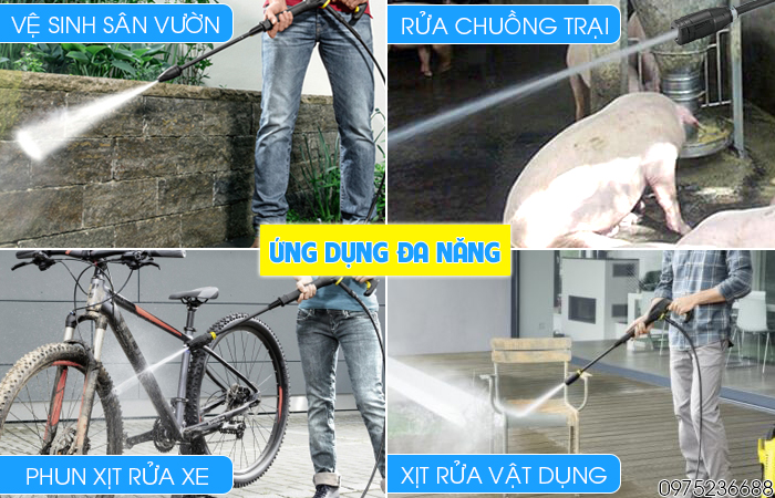 Karcher K3 Power Control EU ứng dụng đa năng