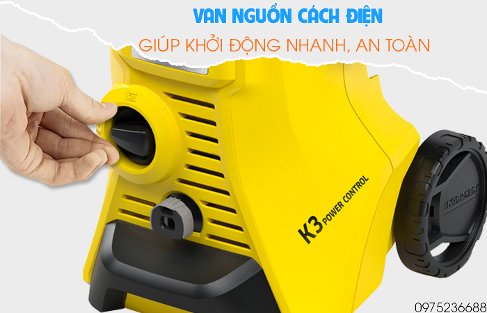 Van nguồn cách điện Karcher K3 Power Control EU