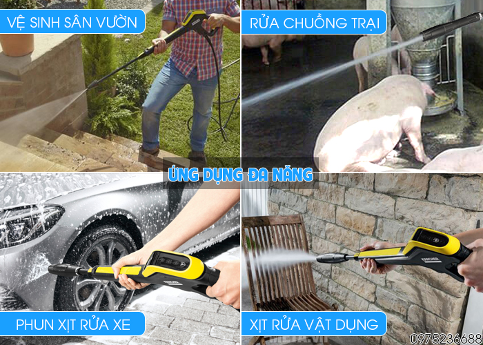 Karcher K4 Power Control ứng dụng đa năng
