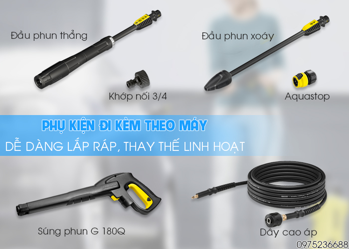 Phụ kiện kèm theo Karcher K5 Compact EU