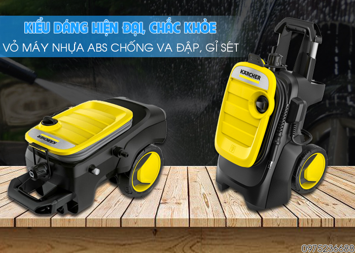 Karcher K5 Compact EU thiết kế hiện đại chắc khỏe
