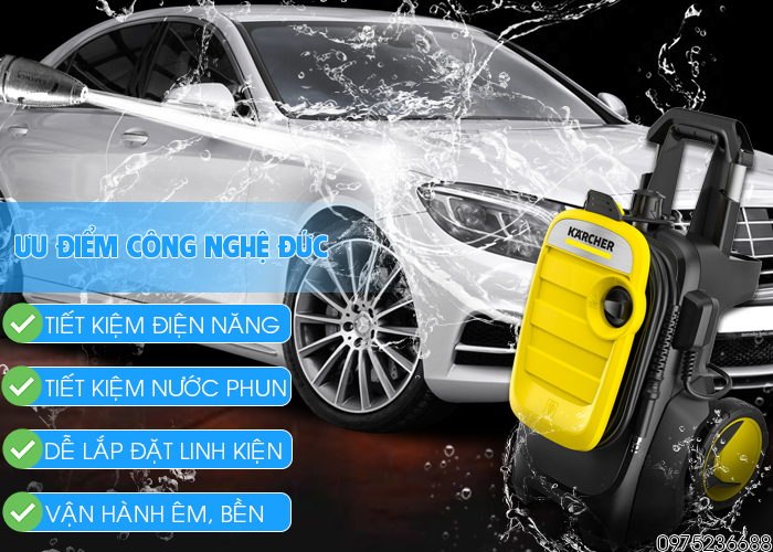Ưu điểm Karcher K5 Compact EU