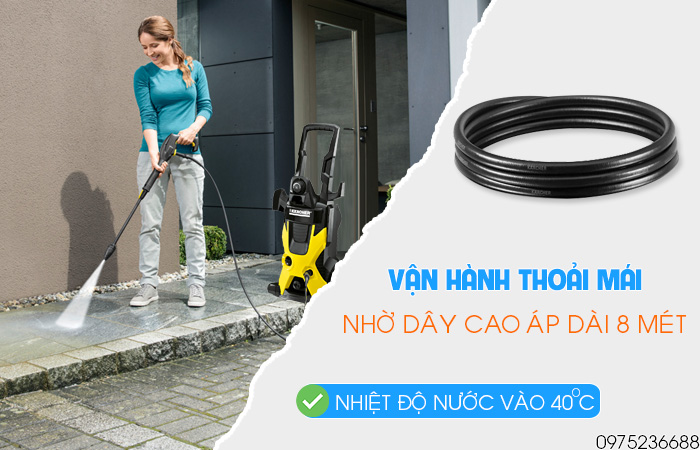 Dây cao áp Karcher K5 EU dài 8 mét