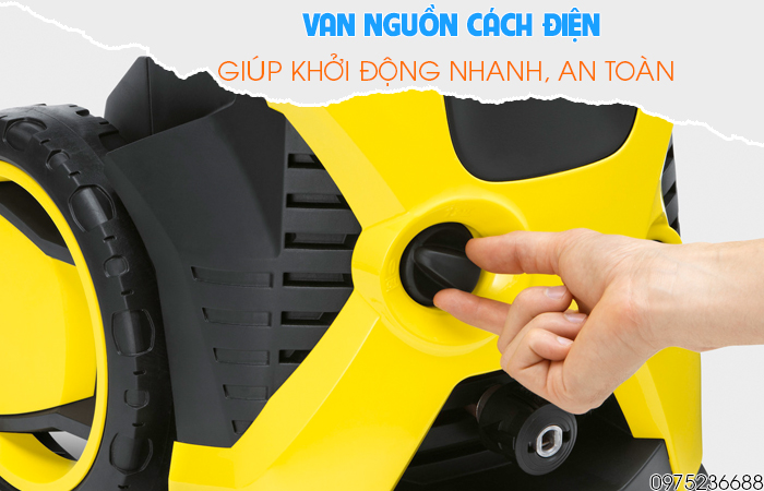 Van nguồn cách điện Karcher K5 EU