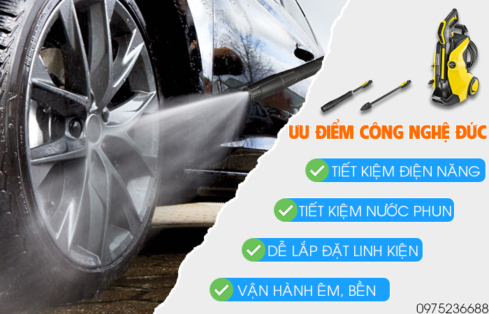 Ưu điểm công nghệ Đức trên Karcher K5 Full Control EU